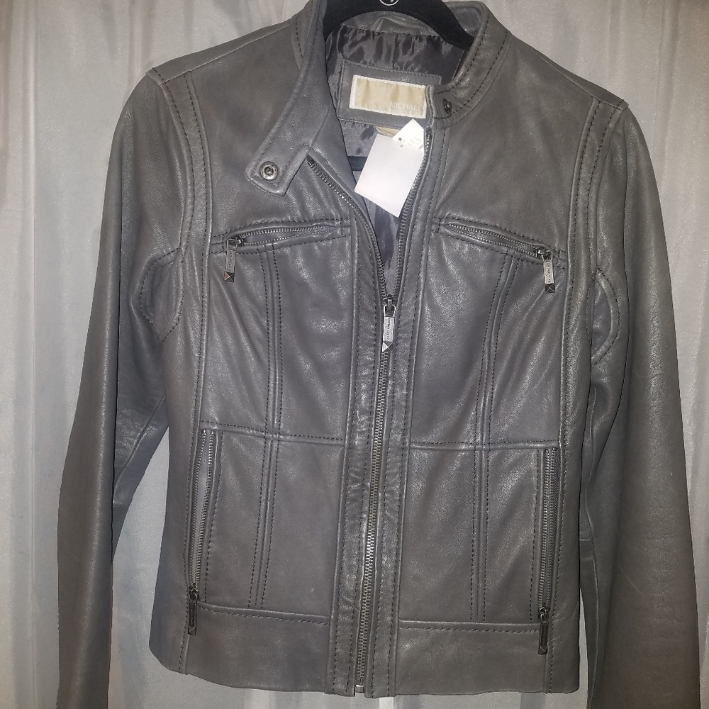 Leather Moto Jacket